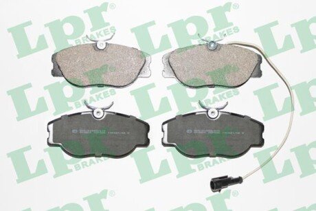 Гальмівні колодки, дискове гальмо (набір) LPR 05P556