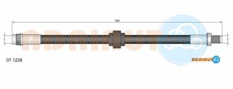Гальмівний шланг ADRIAUTO 071228