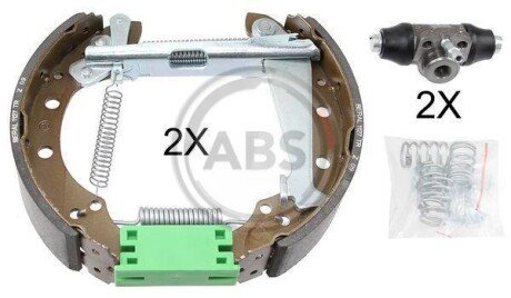 Фото 1 - гальмівні колодки (набір) A.B.S. 111431 Гальмівні колодки (набір) A.B.S. 111431 (фото 1)