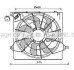 Вентилятор радіатора HYUNDAI SANTA FÉ II, SANTA FÉ III, SANTA FÉ II/SUV D4HA/D4HB 01.09-08.18 AVA COOLING HY7562 (фото 1)