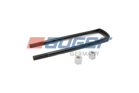 Скоба кріплення ресори 525мм M24x2мм MERCEDES ACTROS, ACTROS MP2 / MP3, AXOR 2, ZETROS 11.9D/15.9D/7.2D 04.96- AUGER 77596