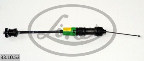 Трос зчеплення (620мм/405мм) PEUGEOT 306 1.4/1.6 04.93-04.02 LINEX 331053