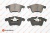 Комплект гальмівних колодок (передніх) VW Multivan/T5 03-/T6 15- (з датчиком) Eurorepar 1639376080 (фото 1)