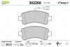 Комплект гальмівних накладок, дискове гальмо FIRST Valeo 302268 (фото 2)