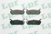 Гальмівні колодки, дискове гальмо (набір) LPR 05P513 (фото 1)