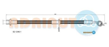 Гальмівний шланг ADRIAUTO 5212461