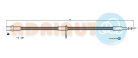Гальмівний шланг ADRIAUTO 461254