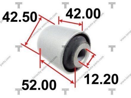 САЙЛЕНТ БЛОК РЫЧАГА ПЕРЕДН. НИЖН. СРЕДН. HONDA ACCORD 02-08 TENACITY AAMHO1013