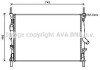 Радіатор, система охолодження двигуна AVA COOLING FDA2589 (фото 1)