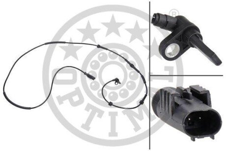 Датчик, кількість обертів колеса Optimal 06S657