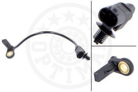 Датчик, кількість обертів колеса Optimal 06S358