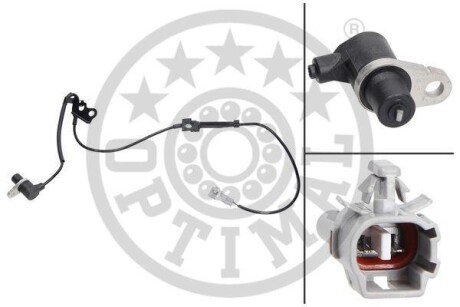 Датчик, кількість обертів колеса Optimal 06S383
