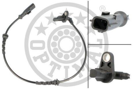 Датчик, кількість обертів колеса Optimal 06S720