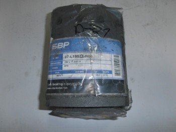 Накладки тормозные БПВ BPW 0309214120