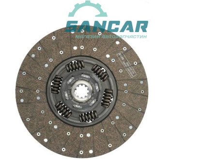 Диск зчеплення LF 45, 55 діаметр 362 мм, зубев: 10 1400510,1409478 ATRA242, ATRB074, 1879929 DAF 1878 079 331