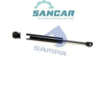 Амортизатор бічного скриньки кабіни 95 XF, 105, CF 85 75 65 (L 340*230) Євро 5-3-2 1323677 DAF 050.158