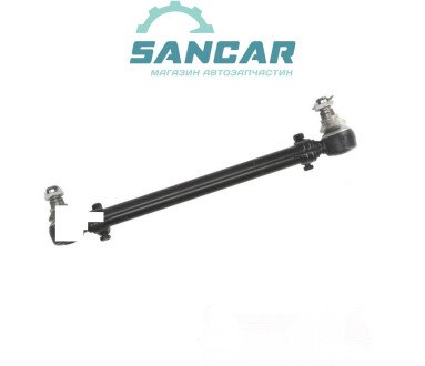 Поздовжня рульова тяга 65CF, CF75, 85, XF 105 довжина (L-590мм) регульовані наконечники DAF 220.378