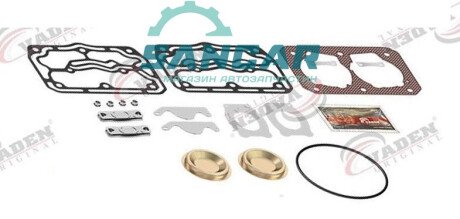 Ремкомплект компресора 95 XF Євро 3 2, CF 75 85 Wabco Даф прокладки DAF 1600060100